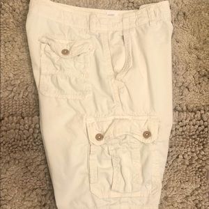 American Eagle cargo shorts.